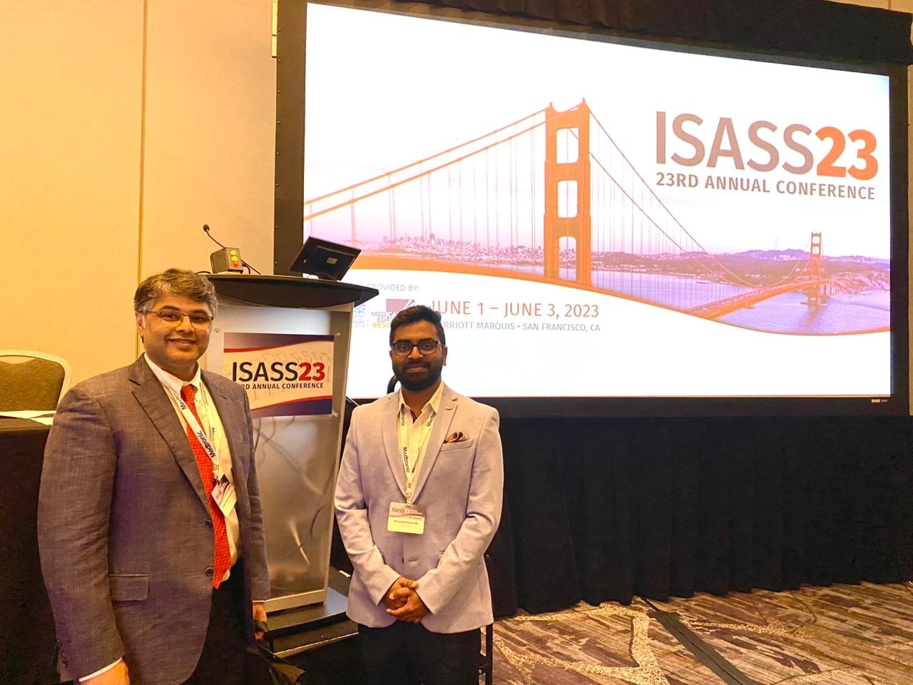 ISASS Young Spine Surgeon Award, San Francisco
